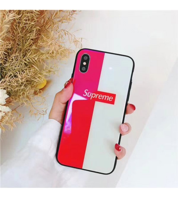 ブランド Supreme galaxy s20/S10+/S10ケース iphone12ケース シュプリーム Iphonexs/xs max/xケース アイフォン8/7/6s Plusカバー ジャケット ブルーライント