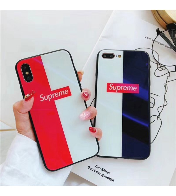 ブランド Supreme galaxy s20/S10+/S10ケース iphone12ケース シュプリーム Iphonexs/xs max/xケース アイフォン8/7/6s Plusカバー ジャケット ブルーライント