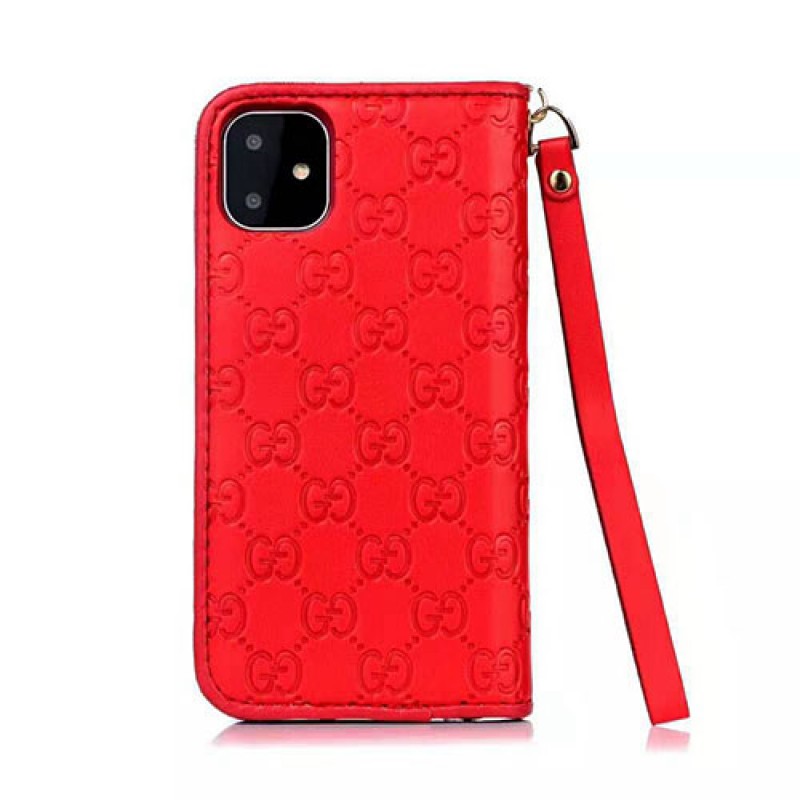 iphone 12ケースブランドグッチ iphone 11/11pro max/xr/xs/xs maxケース gucci iphone x/8/7/se2 プラスケース Galaxy S9/S9+ケース ギャラクシー S8/note8カバー 手帳型 ストラップ付き