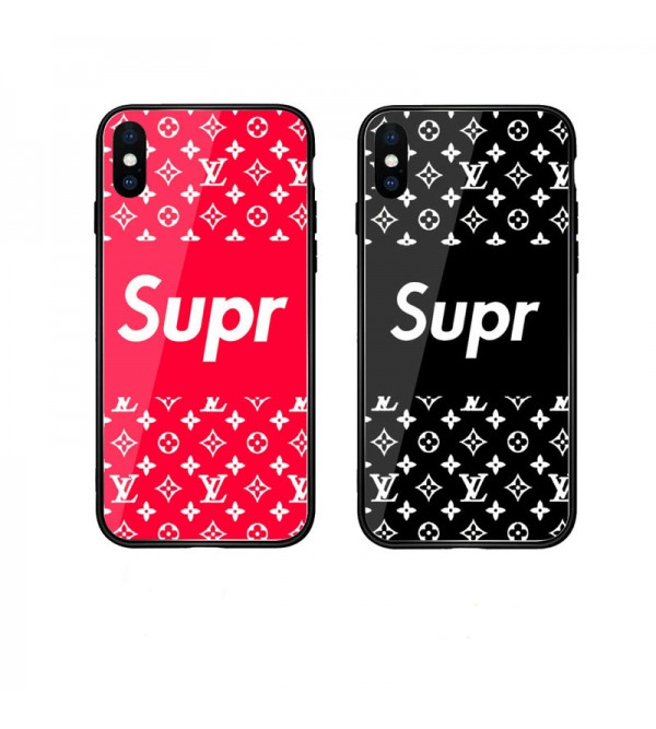 シュプリームとコラボ Iphone13/13 pro max/X/xr/xs max/11pro maxケース galaxy s20 xperia1/10 IIケース Supreme Iphone13 pro/13 max/8/7/8plus/7plusカバー ブランドgalaxy s20/s10/s9 plusケース ルイヴィトン  Iphone se2/xs Plus/6/6sケース 