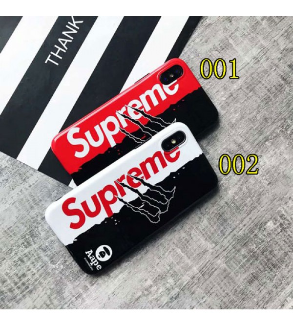 iphone 12 ケースブランドsupreme iPhoneXケース シュプリームIphone se2/8/7 Iphone8plus/7plusスマホケース Iphone6/6s Plus Iphone6/6sカバー ジャケット 掻き傷絵柄 創意