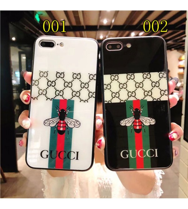 iphone 12ケースブランドgucci IphoneXカバー グッチ Iphone se2/8/7 Iphone8plus/7plusスマホケース Iphone6/6s Plus Iphone6/6sジャケット ケース ミツバチ絵柄