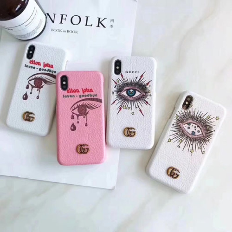 iphone 12ケースブランドgucci IphoneXカバー グッチ Iphone se2/8/7 Iphone8plus/7plusスマホケース Iphone6/6s Plus Iphone6/6sジャケット ケース 個性 目絵柄