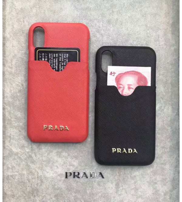 iphone 12ケースブランドPRADA iPhoneXケース プラダ Iphone se2/8/7 Iphone8plus/7plusスマホケース Iphone6/6s Plus Iphone6/6sカバー ジャケット カード入れ