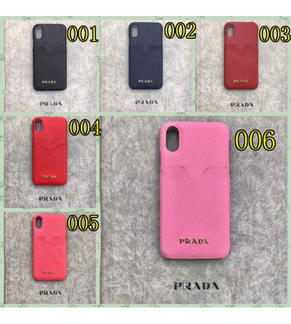 iphone 12ケースブランドPRADA iPhoneXケース プラダ Iphone se2/8/7 Iphone8plus/7plusスマホケース Iphone6/6s Plus Iphone6/6sカバー ジャケット カード入れ