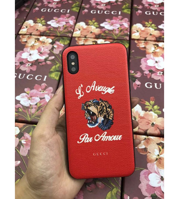 iphone12ケースブランド gucci iPhone xs/xs plusケース グッチ Iphone9/se2/8/7 plusスマホケース Iphone6/6s Plus Iphone6/6sカバー ジャケット 虎絵柄　