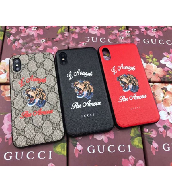 iphone12ケースブランド gucci iPhone xs/xs plusケース グッチ Iphone9/se2/8/7 plusスマホケース Iphone6/6s Plus Iphone6/6sカバー ジャケット 虎絵柄　