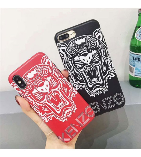 iphone 12 ケースkenzo iPhone xr/xs max/xsケース ケンぞ iphone x/8/7/se2スマホケース ブランド Iphone6/6s Plus Iphone6/6sカバー ジャケット 虎絵柄