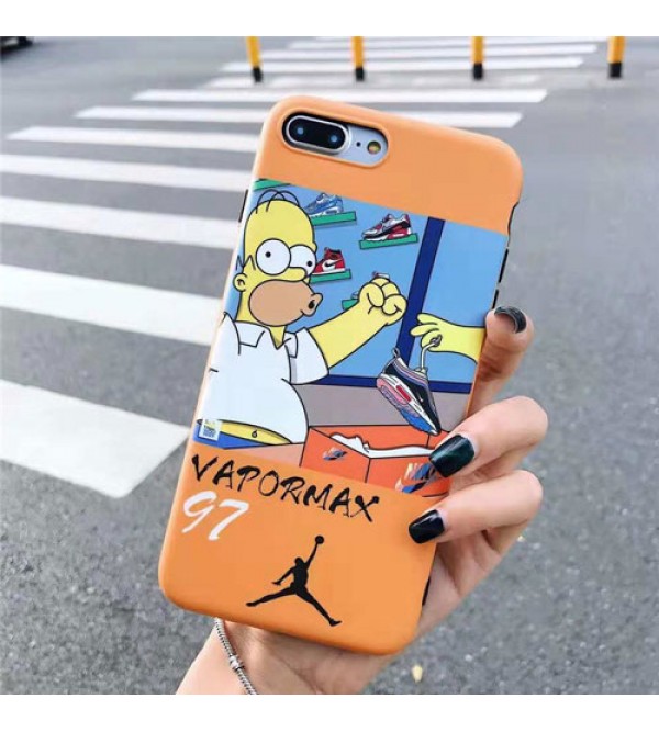 ジョーダン iphone 12ブランド jordan iPhone xr/xs max/xsケース iphone x/8/7/se2スマホケース Iphone6/6s Plusカバー ジャケット ギャラクター絵柄　