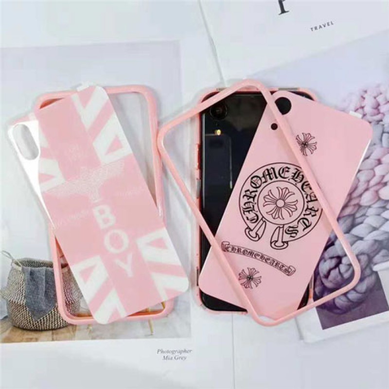 iphone 12 ケースchrome hearts iPhone xr/xs max/xsケース クロムハーツ iphone x/8/7/se2スマホケース ブランドboy london Iphone6/6s Plus Iphone6/6sカバー ジャケット 組み合わせタイプ