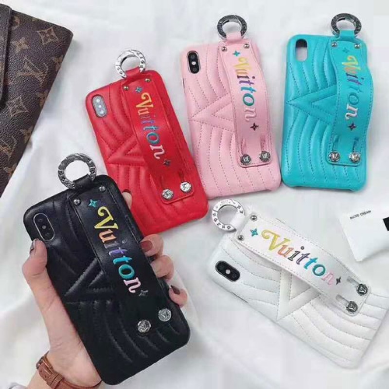 lv iPhone xr/xs max/xsケース ルイヴィトン iphone x/8/7/se2スマホケース ブランド Iphone6/6s Plus Iphone6/6sカバー ジャケット ハンドベルト付き 