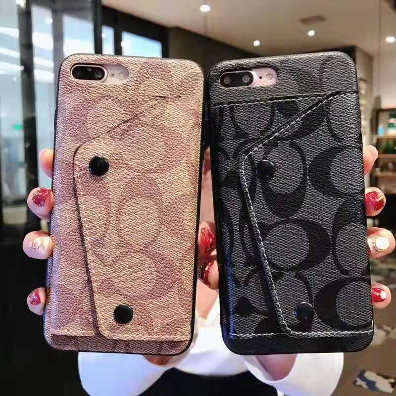 iphone 12 mini/12 pro/12 max/12 pro maxケースコーチ iphone xr/11pro/11/se2ケース galaxy S10plusケース カード入れ galaxy S10ケース iphone xs   max/x/10/8plusケース ギャラクシーS9/S8plusケース 人気 ブランド ビジネス風 耐衝撃 芸能  人愛用 