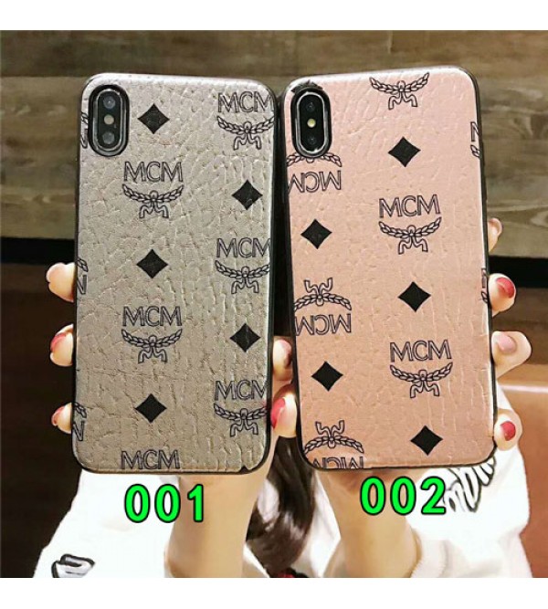 MCM エムシーエム ブランド iphone se 第3世代/13ケース iPhone xr/xs max/xsケース レザー風 iphone x/8/7/se2スマホケース ジャケットアイフォン6/6sカバー 経典 絵柄