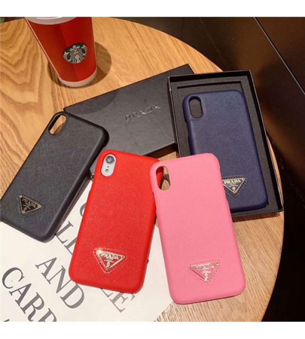 ブランドprada iPhone xr/xs max/xsケース iphone12ケースプラダ iphone x/8/7/se2スマホケース ジャケット Iphone6/6sカバー 三角形マック