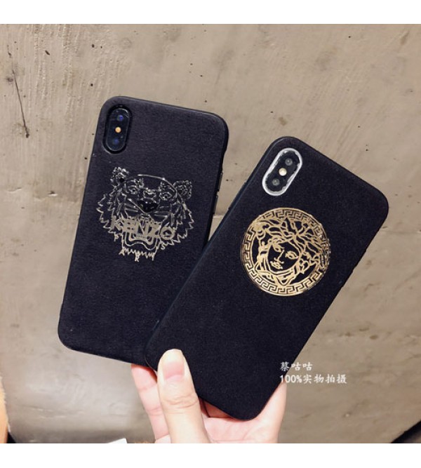 ヴェルサーチ iphone13ケース ブランド versace ケンゾー iPhone 12/13 pro max/13 miniカバー ジャケット型 アイフォンx/8/7/se2/6/6sスマホケース キラキラ メンズ レディーズ