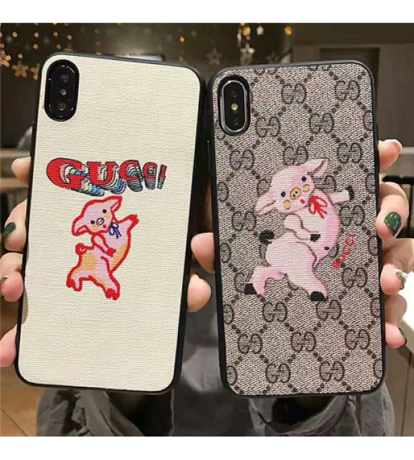 iphone 12 ケースgucci iPhone xr/xs max/xsケース グッチ iphone x/8/7/se2スマホケース ブランド Iphone6/6s Plus Iphone6/6sカバー ジャケット 可愛い豚 アニメ