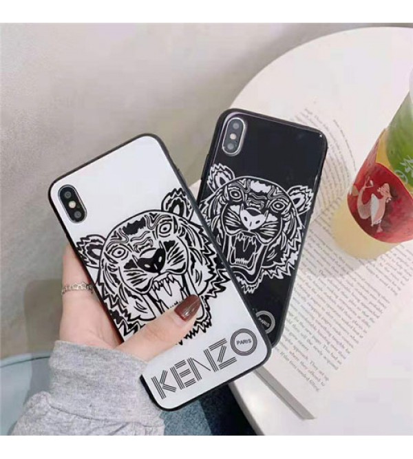 iphone 12 ケースkenzo iPhone xr/xs max/xsケース ケンぞ iphone x/8/7/se2スマホケース ブランド Iphone6/6s Plusカバー ジャケット 虎絵柄