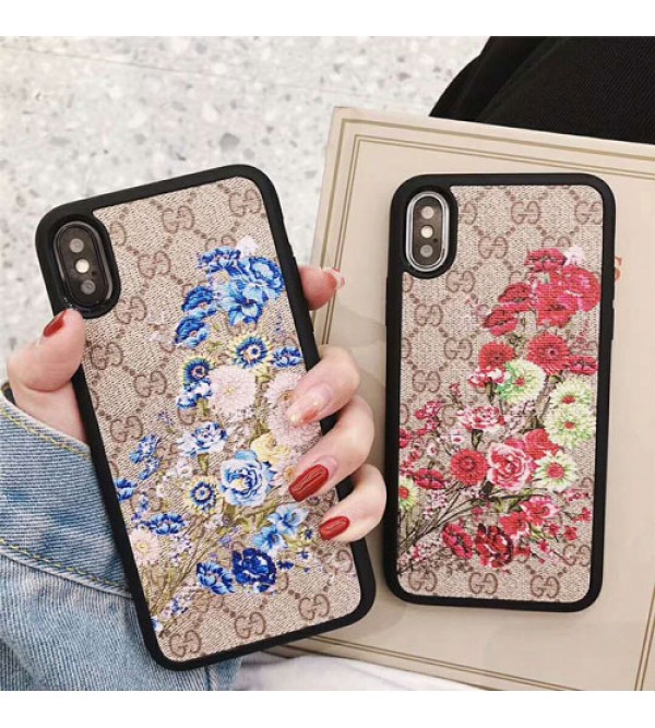 iphone 12ケースグッチ gucci iphone xrケース galaxy S10plusケース おしゃれ 花柄綺麗 galaxy S10ケース   iphone xs max/x/10/se2/8plusケース ギャラクシーS9/S8plusケース 人気 ブランド 激安販売