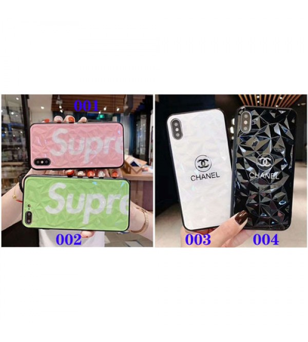 iphone 12 ケースシャネル シュプリーム iphone xr/xs maxケースブランド chanel supreme iphone x/xsケース お洒落 iphone 6/7/se2/8 plusケースファッション キラキラ