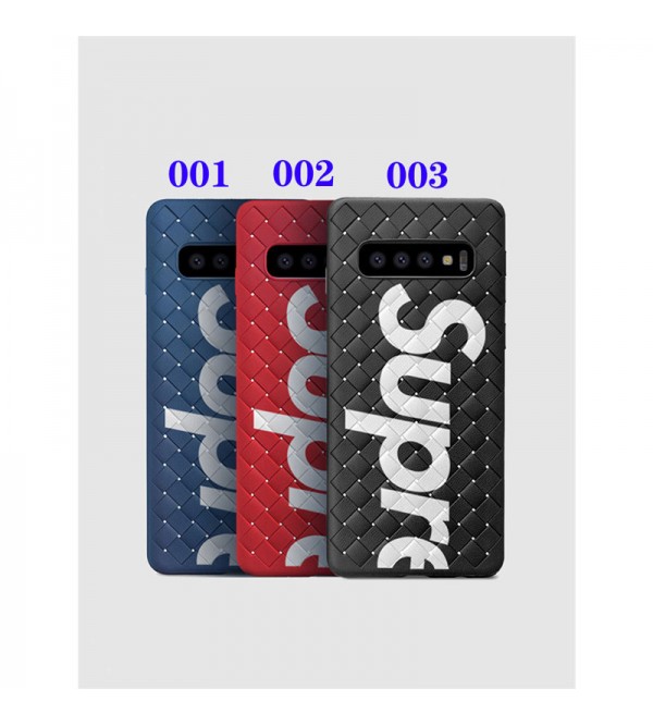 iphone 12 ケースシュプリーム supreme galaxy S10plus  iphone se2ケース galaxyA30/S10カバー 人気 ブランド ギャラクシーS10/9ケース 織りタイプ 放熱性良い 耐衝撃 男女兼用