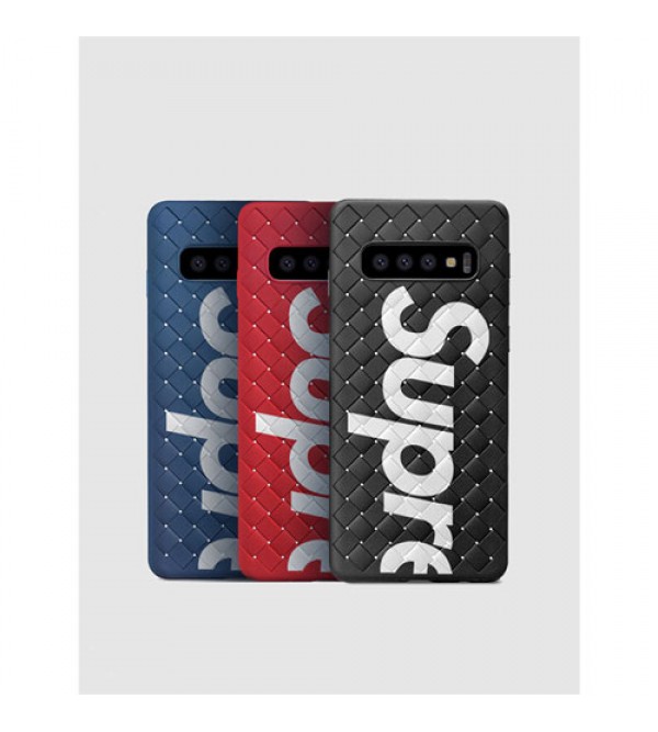 iphone 12 ケースシュプリーム supreme galaxy S10plus  iphone se2ケース galaxyA30/S10カバー 人気 ブランド ギャラクシーS10/9ケース 織りタイプ 放熱性良い 耐衝撃 男女兼用