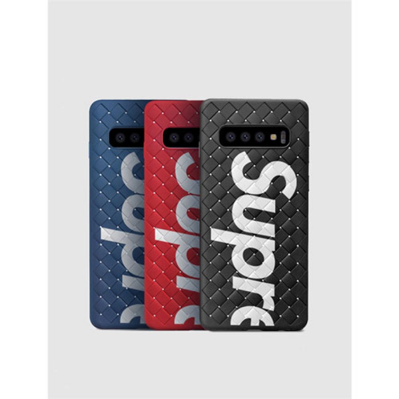 iphone 12 ケースシュプリーム supreme galaxy S10plus  iphone se2ケース galaxyA30/S10カバー 人気 ブランド ギャラクシーS10/9ケース 織りタイプ 放熱性良い 耐衝撃 男女兼用