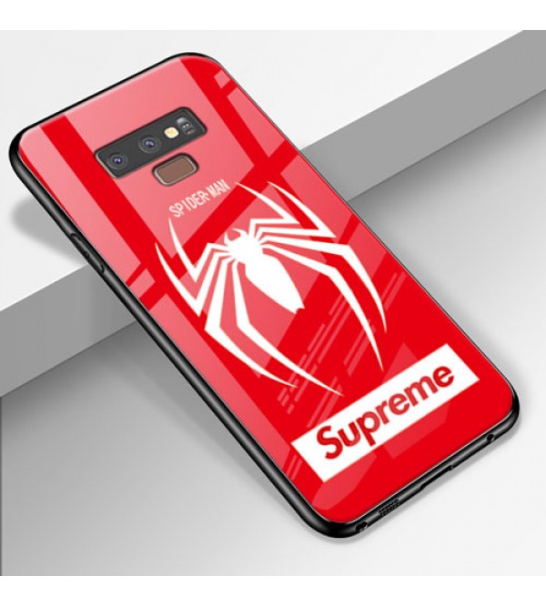 シュプリーム supreme iphone xr/se2ケース galaxy S10プラスケースiphone 12 ケース 人気 ブランド galaxy   S10ケース iphone xs max/x/10/8plusケース ギャラクシーS9/S8plusケース ジャケット 背面ガラス 芸能人愛用