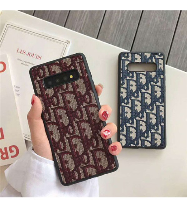  iphone 12ケースDior ディオール iphone xrケース galaxy S10plusケース 綿 麻 galaxy S10ケース iphone xs max/x/10/se2/8plusケース ギャラクシーS9/S8plusケース 人気 ブランド 柔らかい 耐久性 芸能人愛用