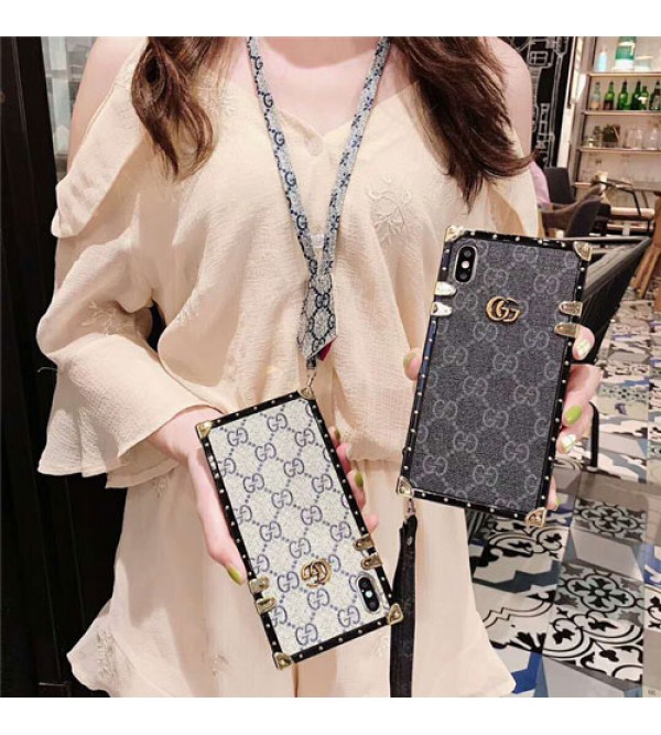 Gucci/グッチiphone 12/12 pro/12 mini/12 pro maxケースグッチ グッチ iphone xr/se2ケース galaxy S10+ケース ストラップ付き galaxy S10ケース iphone   xs max/x/10/8plusケース ギャラクシーS9/S8plusケース 人気 ブランド ビジネス風 耐久性   2019新作