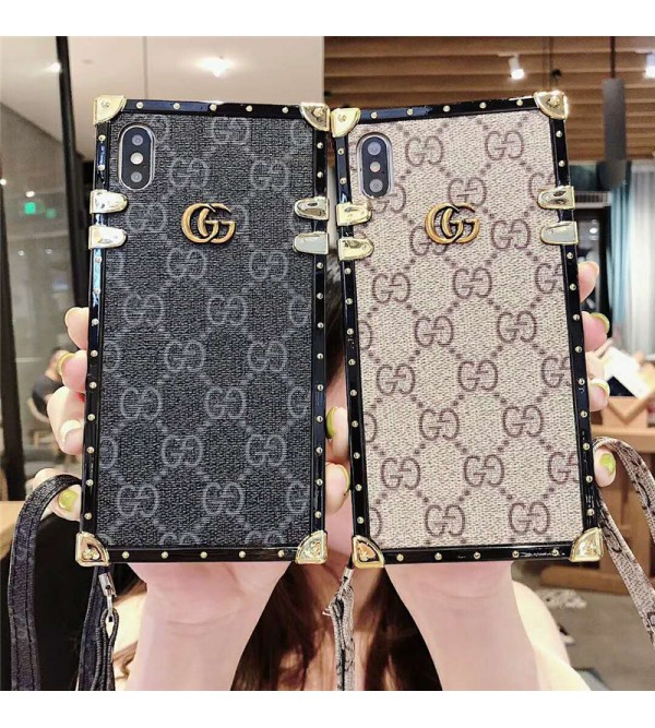 Gucci/グッチiphone 12/12 pro/12 mini/12 pro maxケースグッチ グッチ iphone xr/se2ケース galaxy S10+ケース ストラップ付き galaxy S10ケース iphone   xs max/x/10/8plusケース ギャラクシーS9/S8plusケース 人気 ブランド ビジネス風 耐久性   2019新作