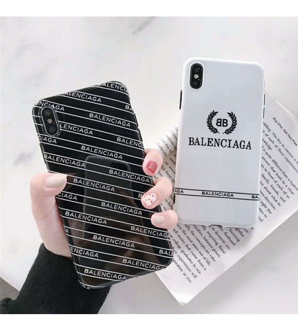 iphone12ケースBalenciaga バレンシアガ Iphone Xrケース 人気 ブランド Iphone Xs Max/se2カバー 光沢感 オシャレ Iphone Xs/X/10/8/7/6plusケース Iphone10Rケース メンズ レディズ 芸能人愛用