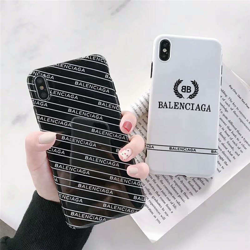 iphone12ケースBalenciaga バレンシアガ Iphone Xrケース 人気 ブランド Iphone Xs Max/se2カバー 光沢感 オシャレ Iphone Xs/X/10/8/7/6plusケース Iphone10Rケース メンズ レディズ 芸能人愛用