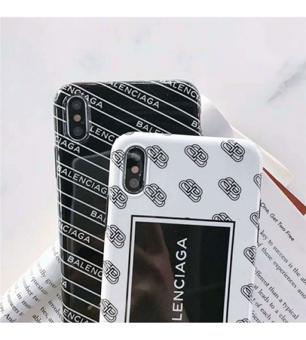 iphone12ケースBalenciaga バレンシアガ Iphone Xrケース 人気 ブランド Iphone Xs Max/se2カバー 光沢感 オシャレ Iphone Xs/X/10/8/7/6plusケース Iphone10Rケース メンズ レディズ 芸能人愛用