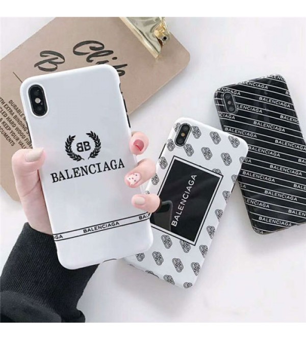 iphone12ケースBalenciaga バレンシアガ Iphone Xrケース 人気 ブランド Iphone Xs Max/se2カバー 光沢感 オシャレ Iphone Xs/X/10/8/7/6plusケース Iphone10Rケース メンズ レディズ 芸能人愛用