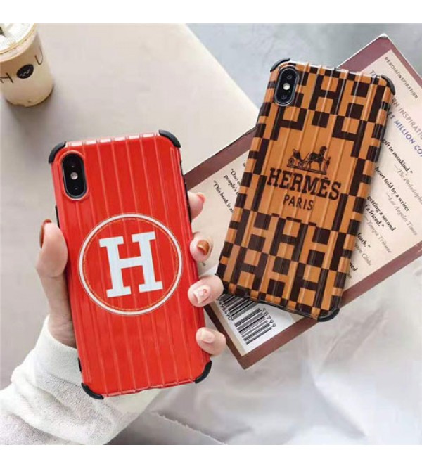  iphone12ケースエルメス iphone xr/xs maxケース HERMES iphone xs/10sケースブランドトランク アイフォン se2/8/7 plusケース ファッションオシャレ 芸能人愛用