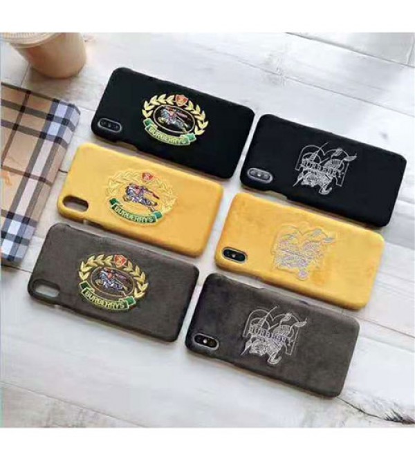 iPhone12 ケースBurberry バーバリー iphone xr/xs max/se2ケースブランド iphone 11/XI plusケース 精緻刺繍ロゴ galaxy s10/s10 plusケースイギリス風 オシャレファッションアイフォン 8/7 plusカバー