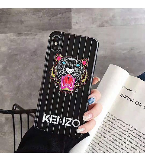 iphone 12 ケースケンゾー KENZO iphone XI/11r/11 pro max/se2ケース ブランド iphone xr/xs maxケース タイガー頭 アイフォン x/8 plusケース 男女兼用 ファッションカッコイイ