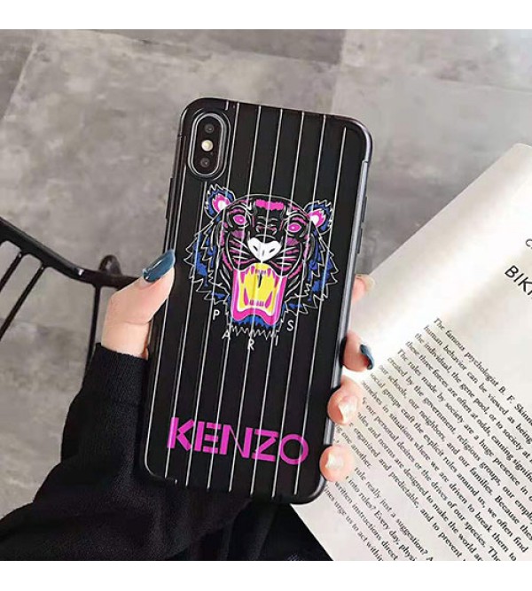 iphone 12 ケースケンゾー KENZO iphone XI/11r/11 pro max/se2ケース ブランド iphone xr/xs maxケース タイガー頭 アイフォン x/8 plusケース 男女兼用 ファッションカッコイイ