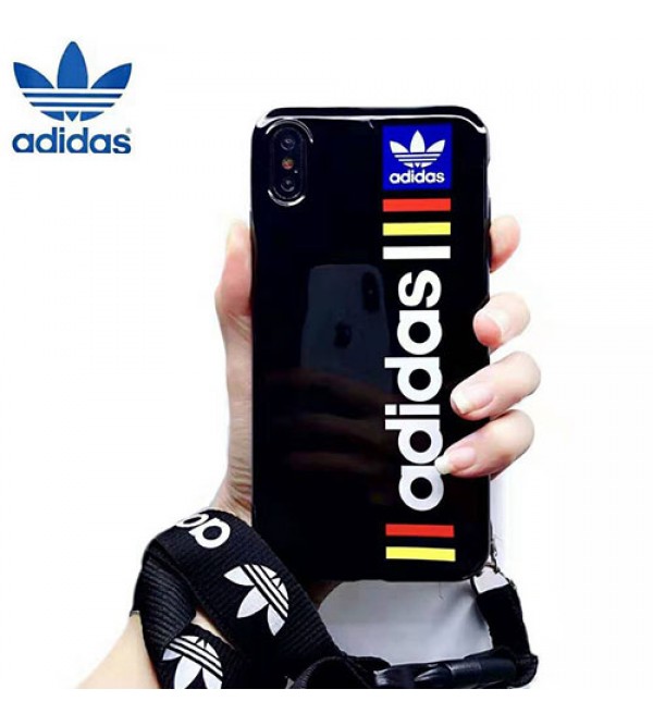 iphone 12 ケースadidas iphone 11pro max/se2ケースブランド iphone xr/xs maxケース オシャレスポーツ風 アイフォン x/8/7 plusケースファッション人気 男女兼用