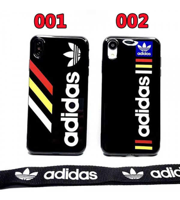 iphone 12 ケースadidas iphone 11pro max/se2ケースブランド iphone xr/xs maxケース オシャレスポーツ風 アイフォン x/8/7 plusケースファッション人気 男女兼用