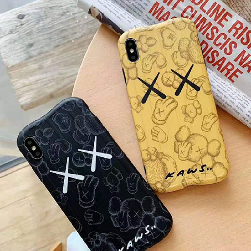 iphone 12 ケースKAWS iphone 11/11pro max/se2ケース 可愛い人気 iphone xr/xs maxケースキャラクター付き iphone x/8/7 plusケース ファッション個性