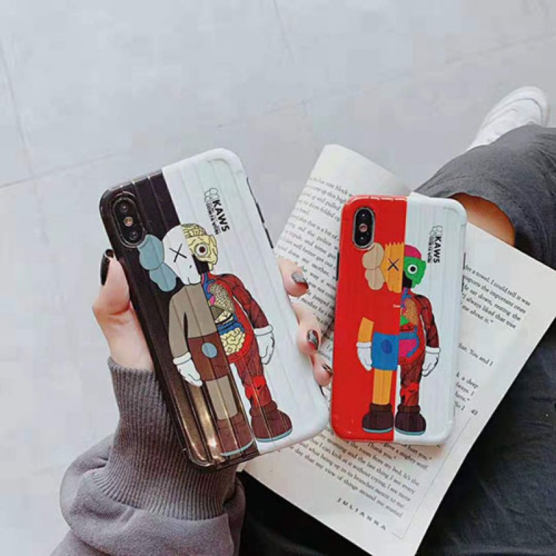 iphone 13 ケースKAWS iphone 11/13pro max/se2ケース 個性ブランド iphone xr/xs maxケース キャラクター付き iphone x/8/7 plusケース パロディ風 ファッション人気