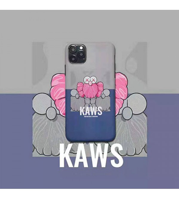 iphone 13ケースKAWS iphone 13/13pro max/se2ケース可愛いキャラクター付き iphone xr/xs maxケース個性パロディ風 アイフォン x/8/7 plusケース ファッション潮流 人気