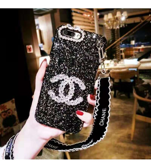 iphone 12 ケースCHANEL YSL iphone11/11pro max/se2ケース シャネル イブサンローラン iphone xr/xs  maxケース キラキラ iphone x/8/7 plusケース オシャレ女性向け ファッション