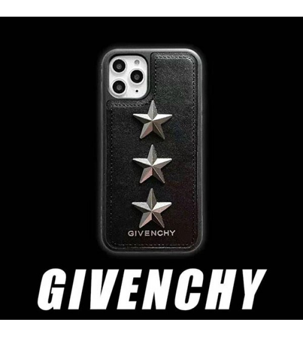 iPhone 12ケースジバンシー iphone11/11pro max/se2ケースブランドgivenchy iphone xr/xs maxケース 個性五芒星付き アイフォン x/8/7 plusケースファッションオシャレ高級