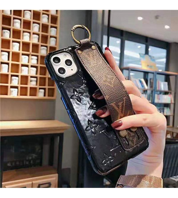 LV ルイヴィトンiphone11/11pro/11pro max/se2ケースストラップ付きiphone xs/xr/xs maxケースオシャ  レiphone x/7/8/plusケースジャケット型男女兼用 芸能人愛用