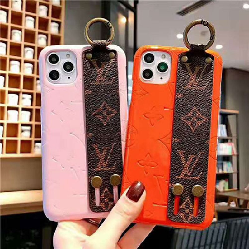 LV ルイヴィトンiphone11/11pro/11pro max/se2ケースストラップ付きiphone xs/xr/xs maxケースオシャ  レiphone x/7/8/plusケースジャケット型男女兼用 芸能人愛用