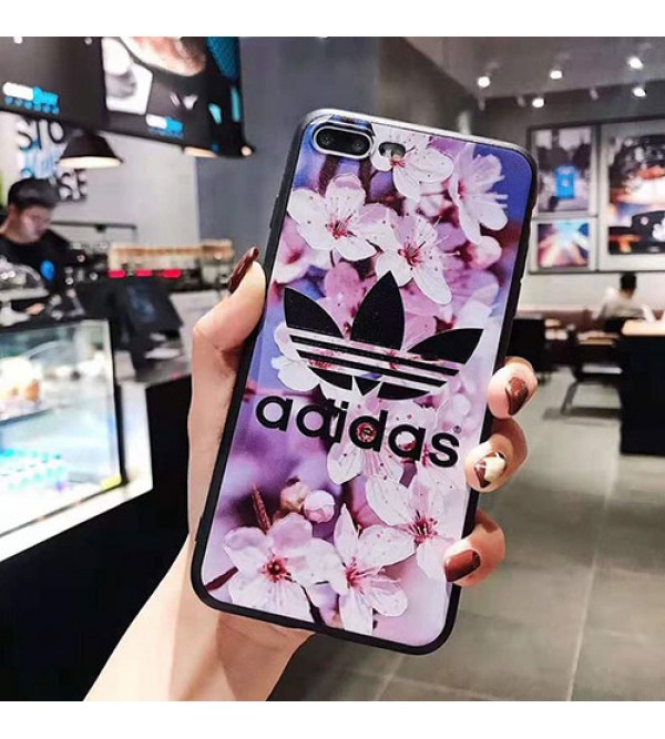 iphone12ケースadidas アディダス iphone11/11 pro max/se2ケースブランド iphone xr/xs maxケース 運動風 アイフォン x/8/7 plusケース 個性潮流  男女兼用