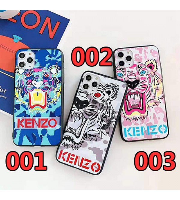 iphone 12ケースKENZO ケンゾー iphone se2/11/11pro maxケースブランド iphone xr/xs maxケース虎頭付きiphone x/8/7ジャケットケース男女兼用 ファッション人気