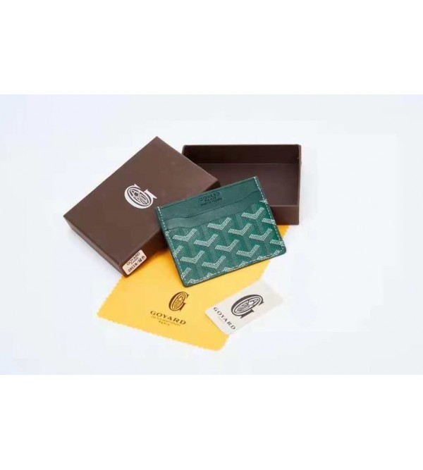 GOYARD ゴヤール ブランド カードケース ユニーク設計 レザー製 ステッチ カード収納 薄型 財布型 激安 人気通販 メンズ レディース 17色